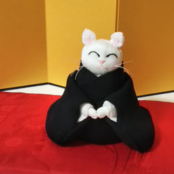 縮緬ねこのお嫁さん 3枚目の画像