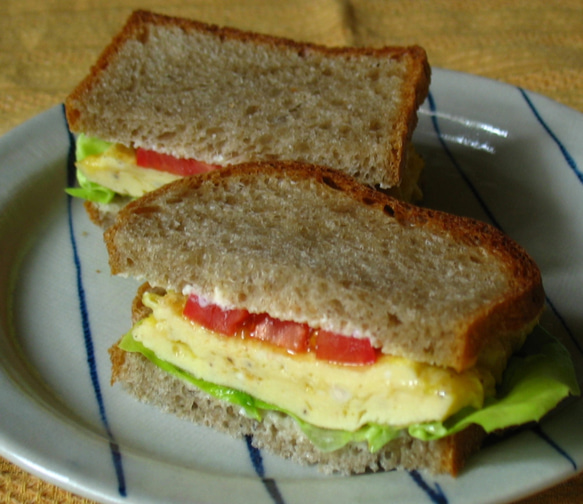 そば香ふんわり＊そばの食パン 5枚目の画像