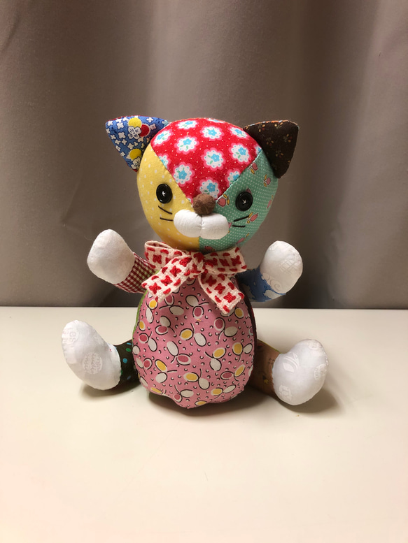 Puchy カラフルパッチワークぬいぐるみ Puchy カラフルパッチワークぬいぐるみ Puchy カラフルパッチワーク