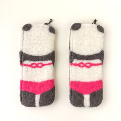 羊毛フェルト生地のペンケース 羊毛フェルト ペンケース ペンケース tutu 通販 2980759｜Creema