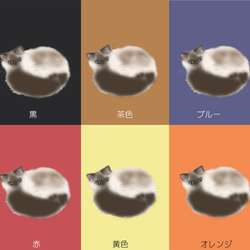 猫スマホケース ヒマラヤン　12色　受注生産　各種機種対応　 4枚目の画像