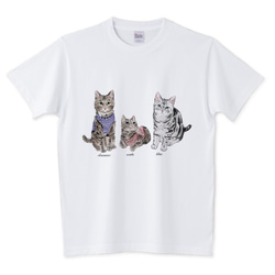 あこさま専用ご注文ページ　うちのこＴシャツ　追加分 1枚目の画像