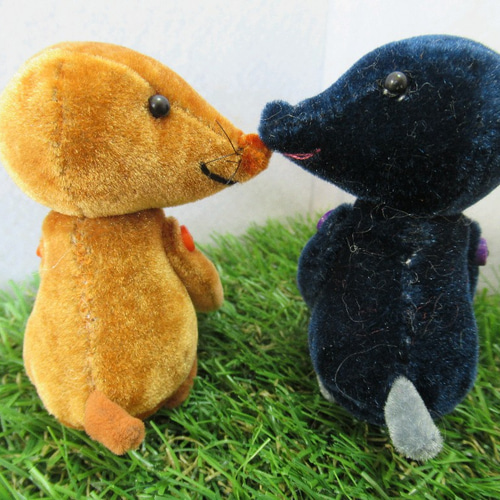 モグラの兄弟 ぬいぐるみ tara 通販 10844198｜Creema(クリーマ)