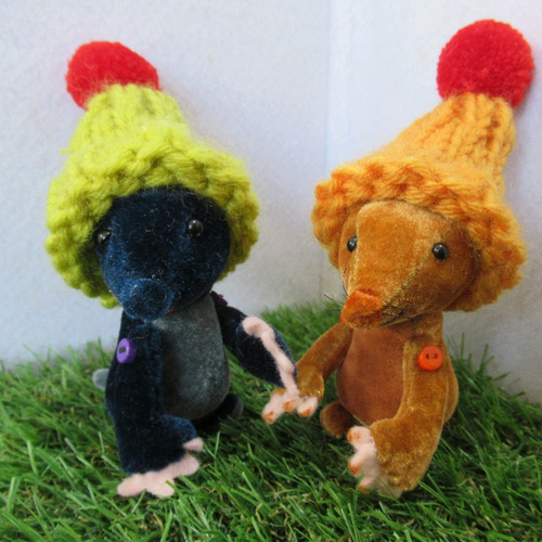 モグラの兄弟 ぬいぐるみ tara 通販 10844198｜Creema(クリーマ)