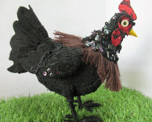 黒いニワトリ 1_2697b1d551a6d37f981e01ee8702