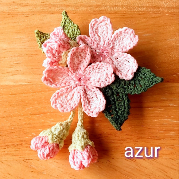 桜のコサージュ 6枚目の画像