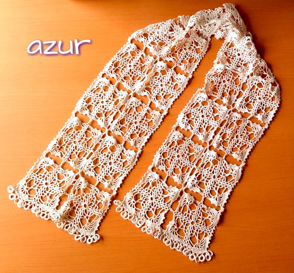 手編みストール　スクエア０２