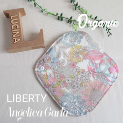 肌面が選べる♡【オーガニック】布ライナー♡LIBERTY《Angelica Garla》★Lucina★ 1枚目の画像