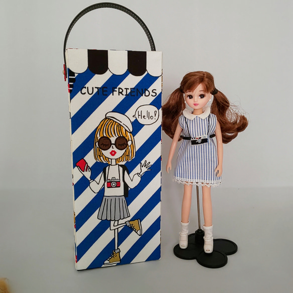 ぺろみ様専用 人形用木製収納ケース リカちゃん ブライス
