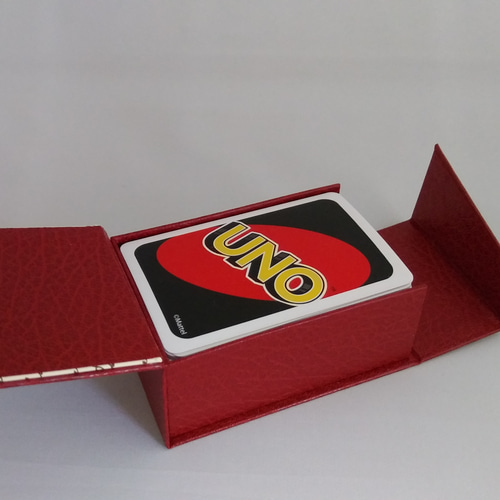 UNO（ウノ）ケース☆レッド 名刺入れ・カードケース K&B 通販