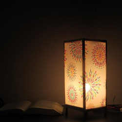 夜空に彩る大輪の花「花火」安らぎの輝き・癒しライト・3号・7-53 4枚目の画像