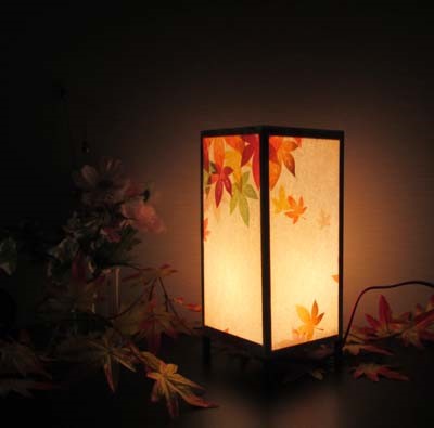月夜野工房　ランプ　紅葉　もみじ　クラフト 月夜野工房 ランプ 紅葉 もみじ クラフト - メルカリ