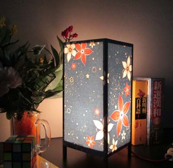 安らぎの明かり「夜宴花」癒しの輝き安らぎライト･1-77･3号形 4枚目の画像