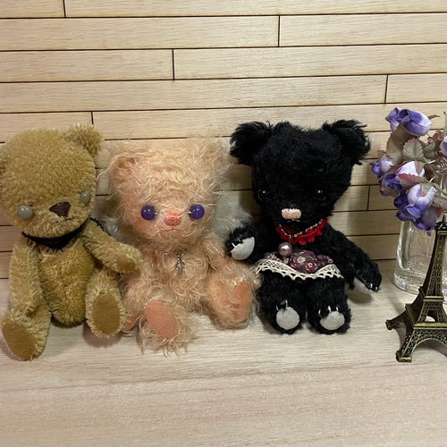 アンティーク　テディベア　ぬいぐるみ　クタクタさん アンティークテディベアぬいぐるみクタクタさん