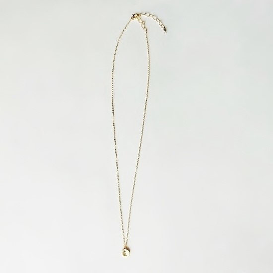 ミニ数字(ナンバー)プレートネックレス