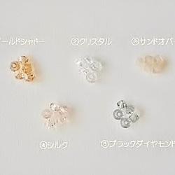 数字( ナンバー )フックピアス 5枚目の画像