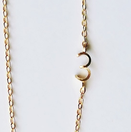 数字(ナンバー)サイドネックレス