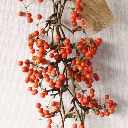 【ご予約No.4-2】［mico*］サンキライ赤 即日☆【造花】YDM/サンキライ レッド/FG4760-R - 花材通販はなどんや