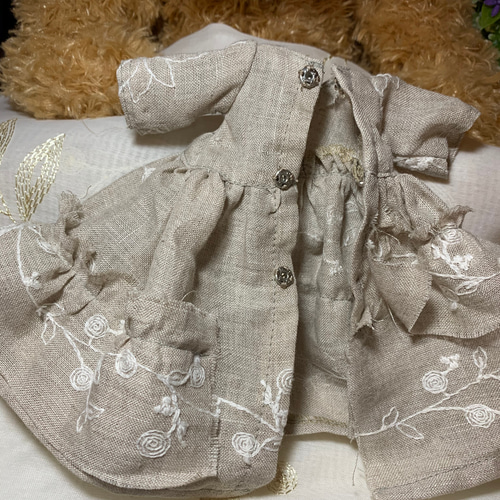 ブライス アウトフィット ワンピース リネン刺繍 その他人形 瑞恋 通販