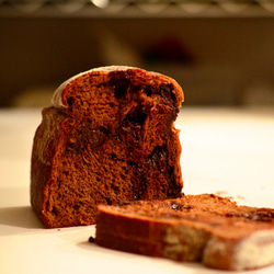 オーガニックチョコレート食パン 2枚目の画像