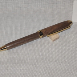 手作り木製ボールペン(ウォルナット材、ヨーロピアンモデル) 1枚目の画像