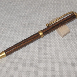 手作り木製ボールペン(ボーコテ材、スリムラインモデル) 2枚目の画像