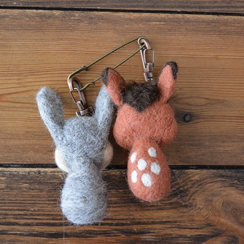 羊毛フェルトバンビ人形 羊毛フェルト バンビ 羊毛フェルト morin工房 HIROKO 通販