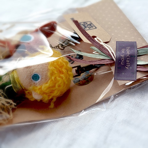 童話シリーズ☆羊毛フェルト【バンビとサンパー（とんすけ）】再販☆12