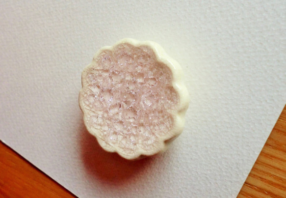 陶マグネット「華硝子」 3枚目の画像