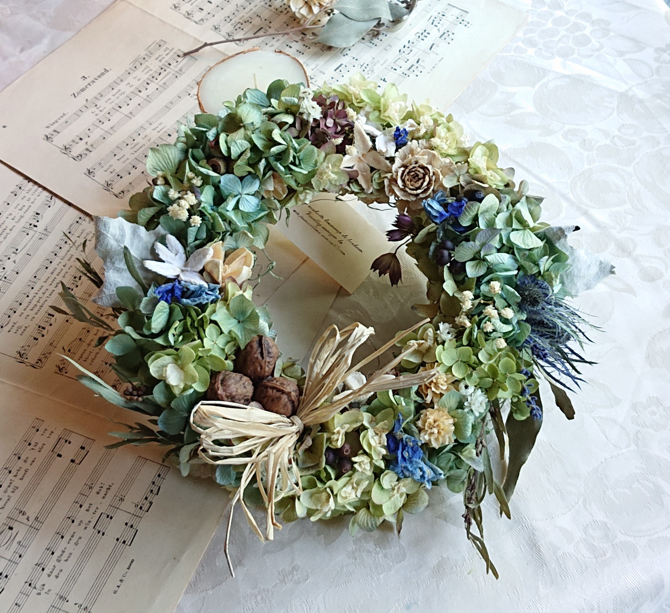 受注制作森の雰囲気リース