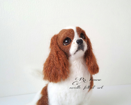 羊毛フェルト　キャバリア 1_eff1692471ba2d5c45c1da8a611f