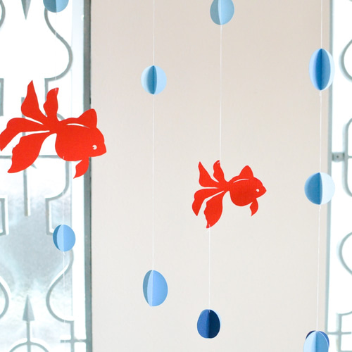 ソーダの中の金魚のモビール モビール ひらまり屋 通販 878312｜Creema