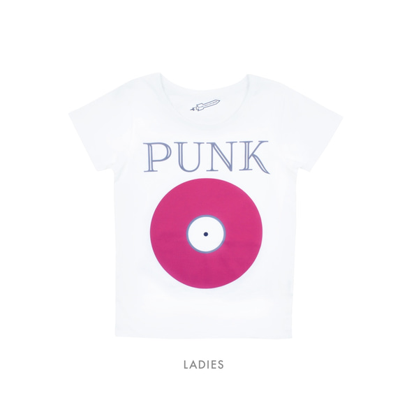 レコード PUNK（LADIES 有り）Tシャツ 3枚目の画像