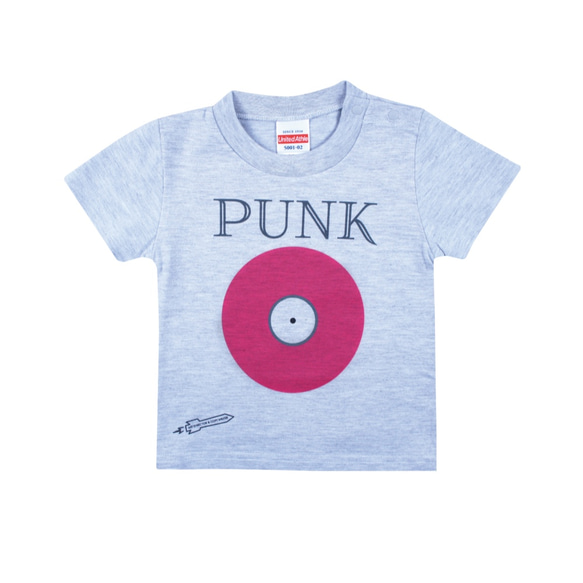 レコード PUNK（KIDS）Tシャツ 3枚目の画像