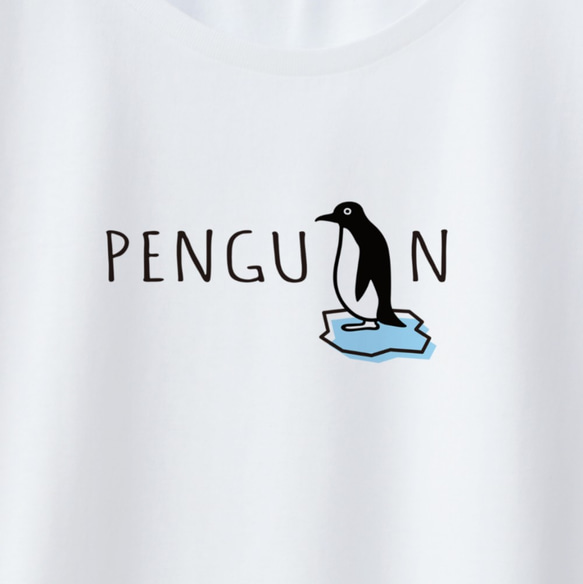 ペンギン【 P E N G U I N 】 レディース Tシャツ 2枚目の画像