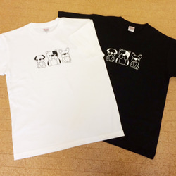 3buhies T-shirts（BLACK） 3枚目の画像