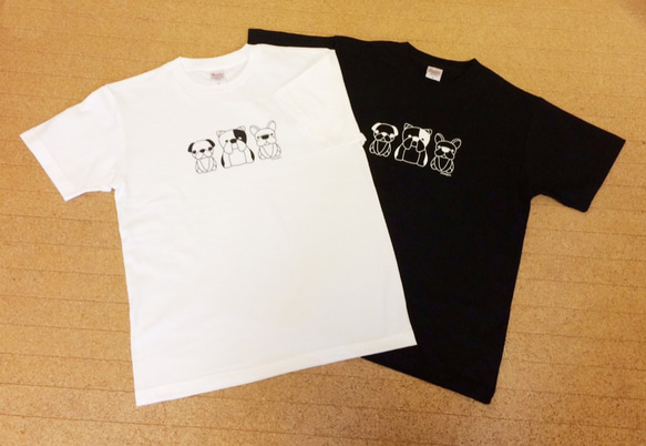 3buhies T-shirts（BLACK） 3枚目の画像