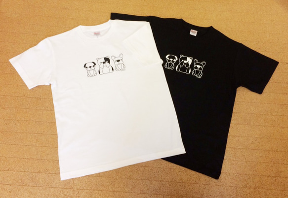 3buhies T-shirts（WHITE） 3枚目の画像
