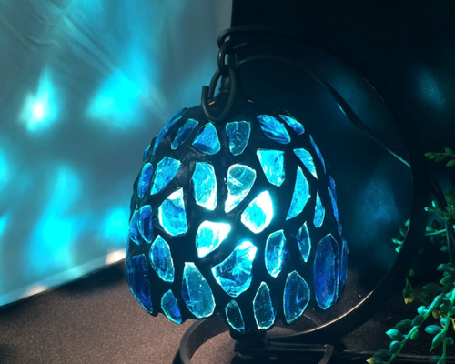 ダルガラス ランプ ステンドグラス ハンドメイド ダルガラス ランプ ステンドグラス ハンドメイド - メルカリ