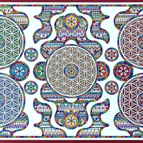 クインティプルヒーリング】原画 絵画 kitatik 通販 10238200｜Creema