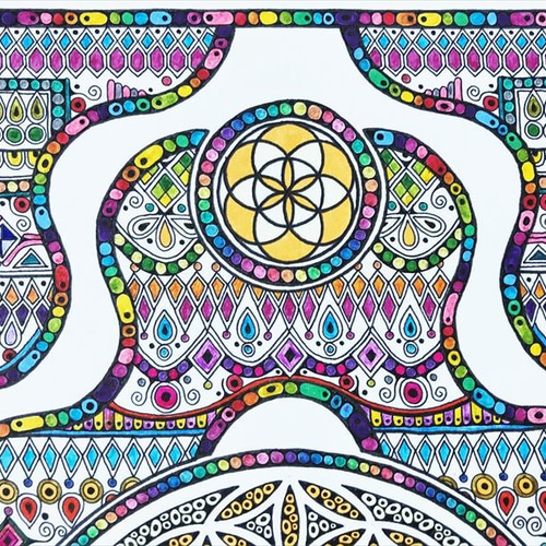 クインティプルヒーリング】原画 絵画 kitatik 通販 10238200｜Creema