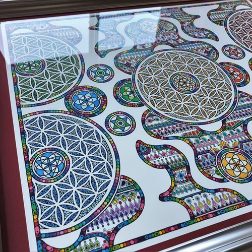 クインティプルヒーリング】原画 絵画 kitatik 通販 10238200｜Creema