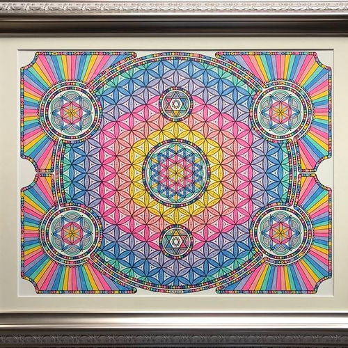 節約 【命の展開図No.4】原画 銀座 蔦屋書店 - 【漫画家・宮崎夏次系