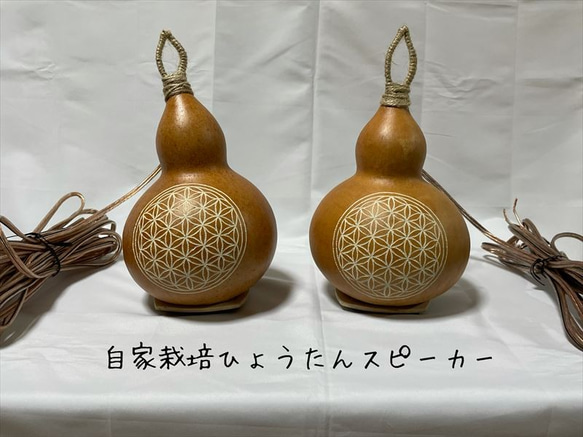 ひょうたんスピーカー キノコ柄 ひょうたんスピーカー(2個セット) - HHKB Optios Store | バード