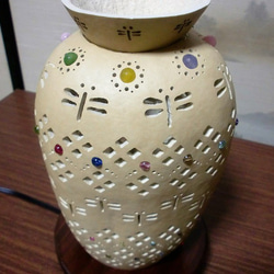 ひょうたんランプ「とんぼの壺」 3枚目の画像