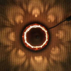 ひょうたんランプ「波間のクリスタル」 3枚目の画像