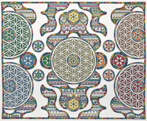 Rob Alexander【神聖なる泉】額装付原画プリント largeサイズ Rob Alexander【神聖なる泉】額装付原画プリント largeサイズ