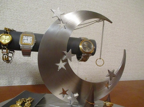 プレゼントにどうですか？　腕時計、リングアクセサリー収納スタンド 5枚目の画像