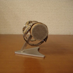 ハロウィンプレゼント　2本掛け丸パイプデザイン腕時計スタンド　ak-design 4枚目の画像