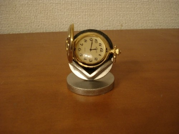 懐中時計スタンド ブラックデザインデスク懐中時計ケース